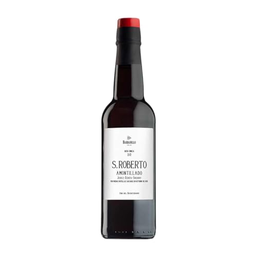 Barbadillo Amontillado S. Roberto Bota Única 2/2 Palomino Fino Jerez-Xérès-Sherry Halbe Flasche 37 cl Verstärkter Wein von Bodegas Barbadillo