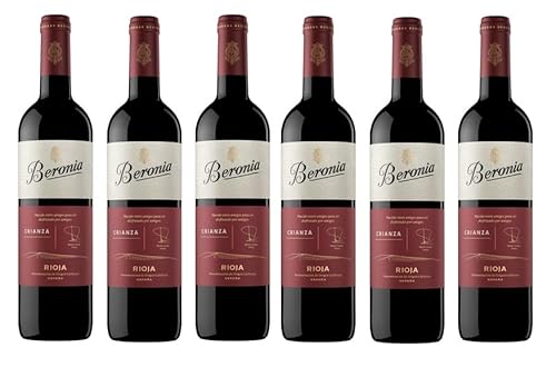 6x 0,75l - 2021er - Bodegas Beronia - Crianza - Rioja D.O.Ca. - Spanien - Rotwein trocken von Bodegas Beronia