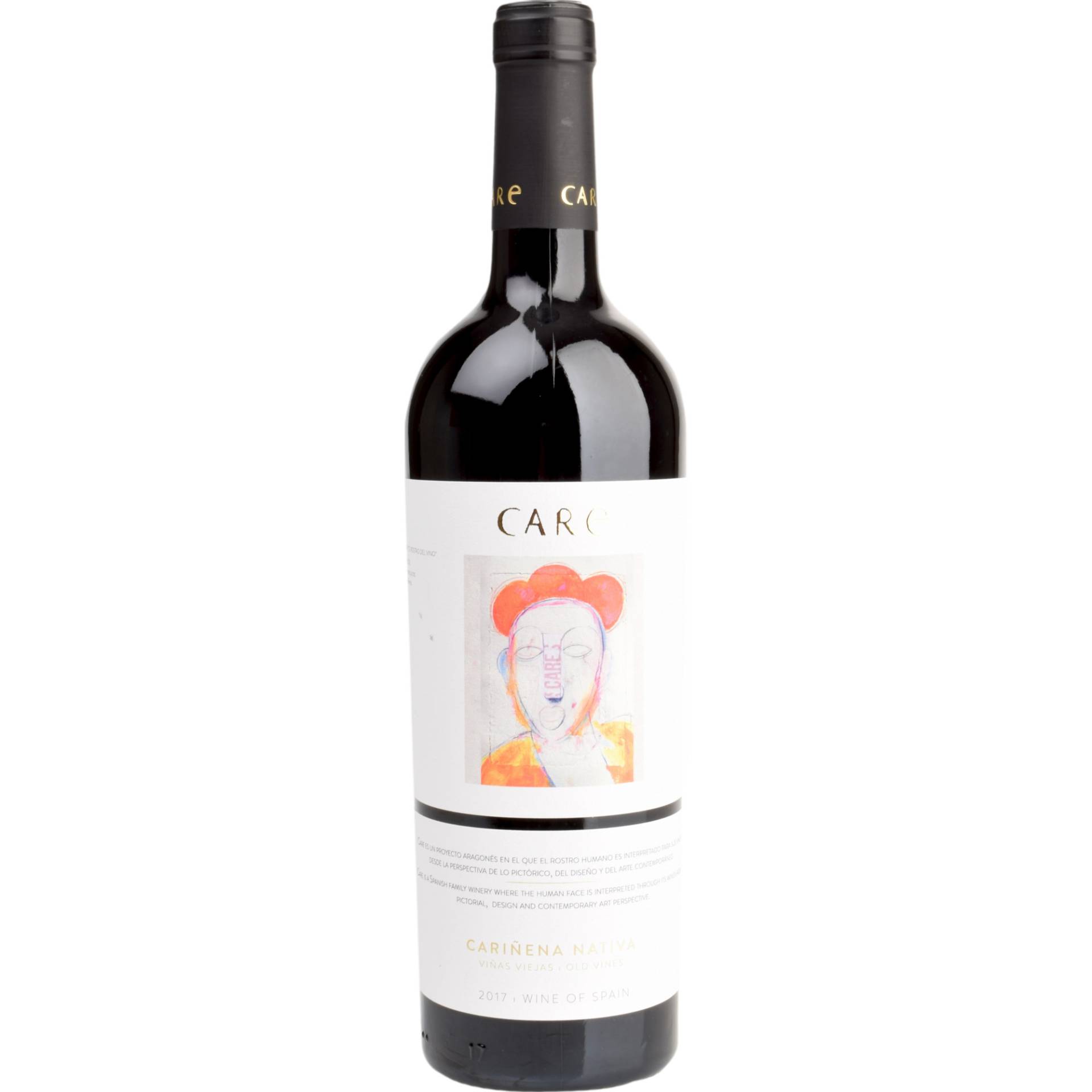 Care Cariñena Nativa, Cariñena DO, Aragonien, 2021, Rotwein von Bodegas Care / Ctra. Aguaron, 1 / E - 50400 Carinena - Zaragoza / Carinena