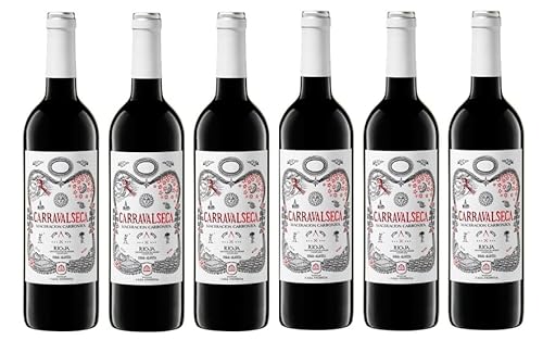 6x 0,75l - 2023er - Bodegas Casa Primicia - Carravalseca - Tinto - Rioja D.O.Ca. - Spanien - Rotwein trocken von Bodegas Casa Primicia