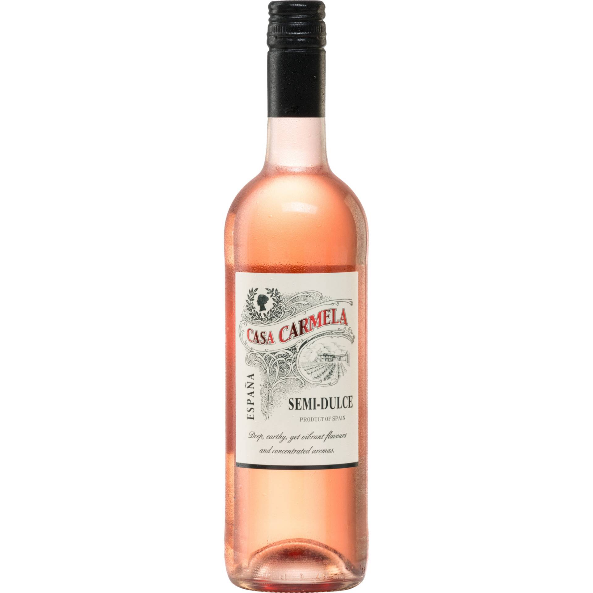 Castaño Casa Carmela Rosado, Semi-Dulce, Yecla DO, Murcia, 2023, Roséwein von Bodegas Castaño - Ctra. Fuentéalamo, 3 Apt. 120, 30510 Yecla, Spanien