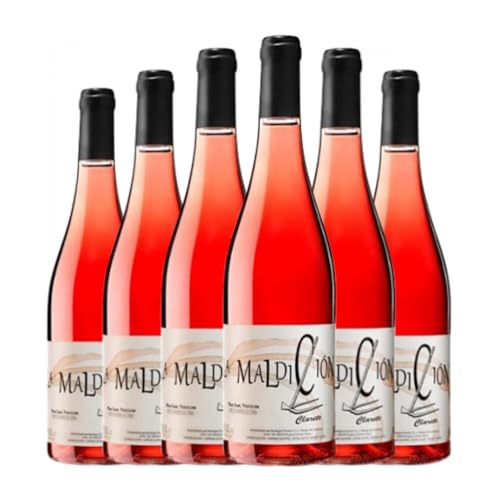 Cinco Leguas La Maldición Clarete Vinos de Madrid 75 cl Rosé-Wein (Karton mit 6 Flaschen von 75 cl) von Bodegas Cinco Leguas