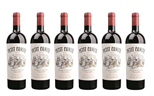 6x 0,75l - 2018er - Costers del Sió - Petit Comité del Sió - Tinto - Costers del Segre D.O. - Spanien - Rotwein trocken von Bodegas Costers del Sió