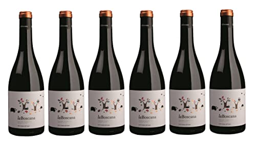 6x 0,75l - 2023er - Costers del Sió - la Boscana - Tinto - Costers del Segre D.O.P. - Spanien - Rotwein trocken von Bodegas Costers del Sió