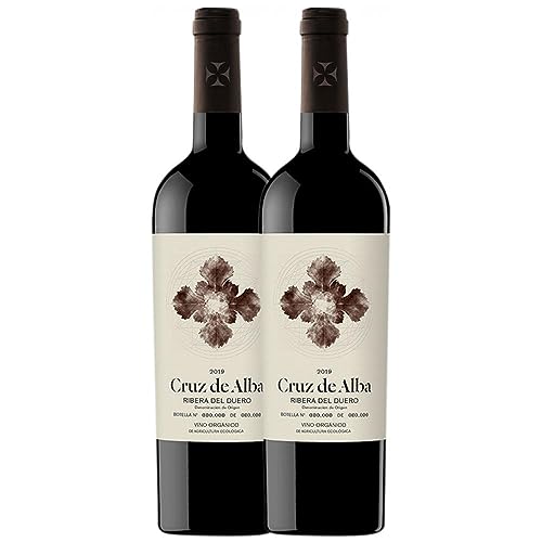 Cruz de Alba Tempranillo Ribera del Duero 75 cl (Schachtel mit 2 Flaschen von 75 cl) von Bodegas Cruz de Alba