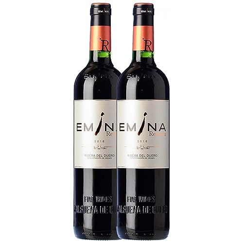 Emina Tempranillo Ribera del Duero Reserve 75 cl (Schachtel mit 2 Flaschen von 75 cl) von Bodegas Emina