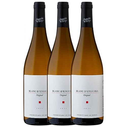 Enguera Blanc Valencia Alterung 75 cl (Schachtel mit 3 Flaschen von 75 cl) von Bodegas Enguera