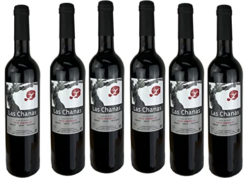 Las Chanas Tinto Semidulce - Castilla y León - Garnacha, Malvasia, Tempranillo Halbsüss (6 x 0,75 l) von Bodegas Farina