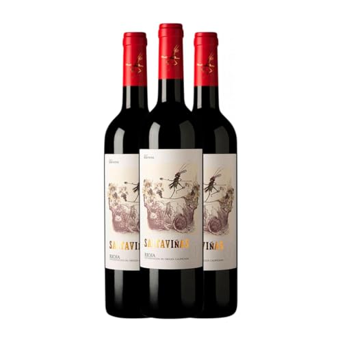 Fos Saltaviñas Tempranillo Rioja 75 cl Rotwein (Karton mit 3 Flaschen von 75 cl) von Bodegas Fos