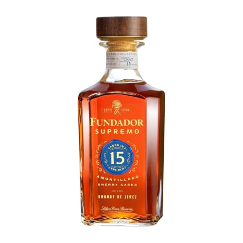 Brandy Pedro Domecq Fundador Supremo Jerez-Xérès-Sherry 15 Jahre 70 cl von Bodegas Fundador Pedro Domecq