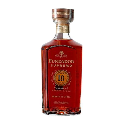 Brandy Pedro Domecq Fundador Supremo Jerez-Xérès-Sherry 18 Jahre 1 L von Bodegas Fundador Pedro Domecq