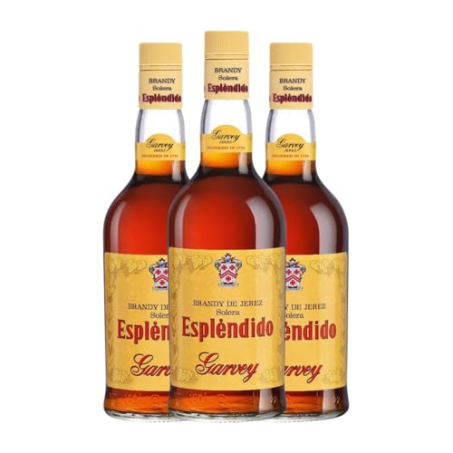 Brandy Garvey Espléndido Jerez-Xérès-Sherry 70 cl (Karton mit 3 Flaschen von 70 cl) von Bodegas Garvey Jerez