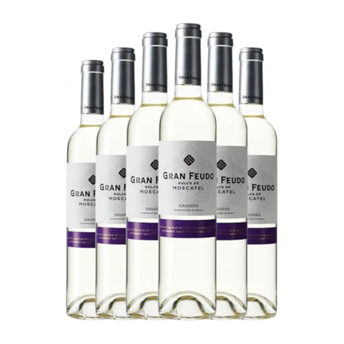 Gran Feudo Muskateller Navarra Medium Flasche 50 cl Weißwein (Karton mit 6 Medium Flasche von 50 cl) von Bodegas Gran Feudo