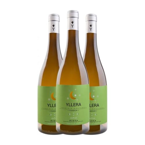 Yllera Vendimia Nocturna Rueda Magnum-Flasche 1,5 L Weißwein (Karton mit 3 Magnum-Flasche von 1,5 L) von Bodegas Grupo Yllera