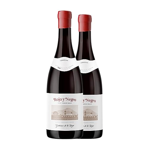 Gutiérrez de la Vega Rojo y Negro Tierras Rojas Giró Ros 75 cl (Schachtel mit 2 Flaschen von 75 cl) von Bodegas Gutiérrez de la Vega