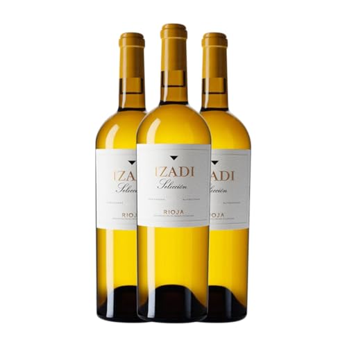 Izadi Selección Blanco Rioja 75 cl Weißwein (Karton mit 3 Flaschen von 75 cl) von Bodegas Izadi