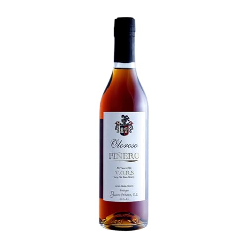 Juan Piñero Oloroso V.O.R.S. Palomino Fino Jerez-Xérès-Sherry Medium Flasche 50 cl Süßer Wein von Bodegas Juan Piñero