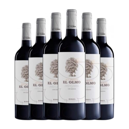 La Eralta Hacienda el Olmo Tempranillo Rioja Alterung 75 cl (Schachtel mit 6 Flaschen von 75 cl) von Bodegas La Eralta