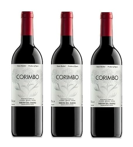 3x 0,75l - 2019er - Bodegas La Horra - Corimbo - Ribera del Duero D.O.P. - Spanien - Rotwein trocken von Bodegas La Horra