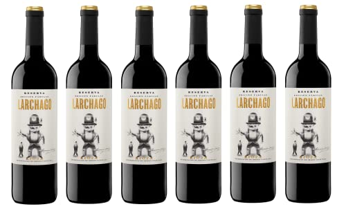 6x 0,75l - 2017er - Bodegas Larchago - Edición Fábulas - Reserva - Rioja D.O.Ca. - Spanien - Rotwein trocken von Bodegas Larchago