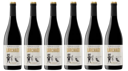 6x 0,75l - 2023er - Bodegas Larchago - Edición Fábulas - Tempranillo - Rioja D.O.Ca. - Spanien - Rotwein trocken von Bodegas Larchago