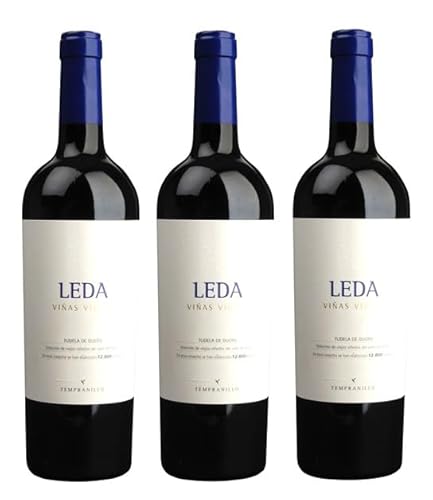 3x 0,75l - 2019er - Bodegas Leda - Vinas Viejas - Castilla y Leon - Spanien - Rotwein trocken von Bodegas Leda