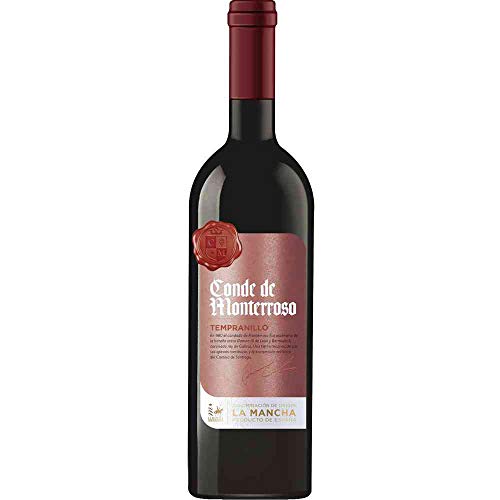 Conde de Monterroso Tinto 2022 La Mancha DO Rotwein Vegan halbtrocken Bodegas Lopez Mercier Spanien 750ml-Fl von Bodegas Lopez Mercier