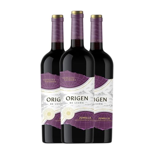 Luzón Origen Grenache Tintorera Jumilla 75 cl (Schachtel mit 3 Flaschen von 75 cl) von Bodegas Luzón