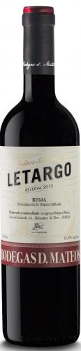 Letargo Reserva Rioja DOCa 2017