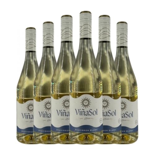 Torres Viña Sol Sauvignon Weiß Jung 75 cl Weißwein (Karton mit 6 Flaschen von 75 cl) von Bodegas Miguel Torres