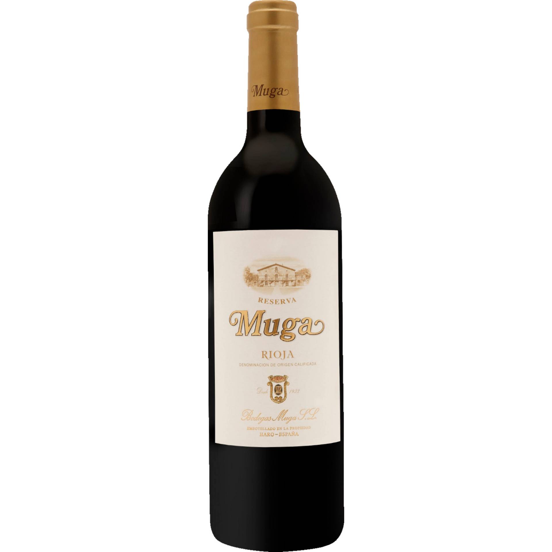 Muga Rioja Reserva, Rioja Reserva DOCa, Rioja, 2020, Rotwein von Bodegas Muga SL, 26200 Haro, La Rioja