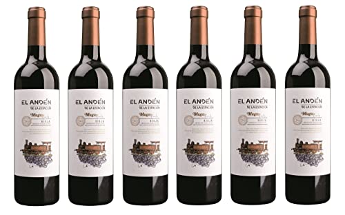 6x 0,75l - 2021er - Bodegas Muga - El Andén de la Estación - Crianza - Rioja D.O.Ca. - Spanien - Rotwein trocken von Bodegas Muga