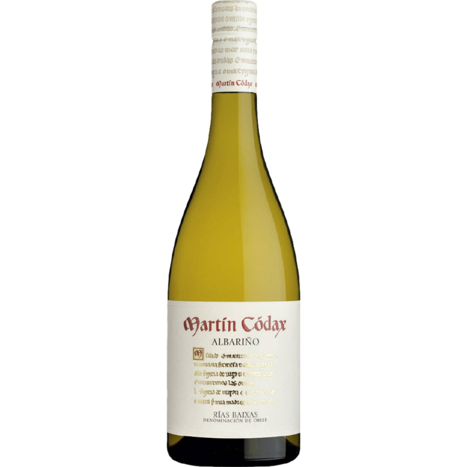 Martín Codax Albariño, Rías Baixas DO, Galicien, 2023, Weißwein von Bodegas Murviedro - Ampliación Polígono El Romeral, s/n, 46340 Requena, Valencia, Spanien