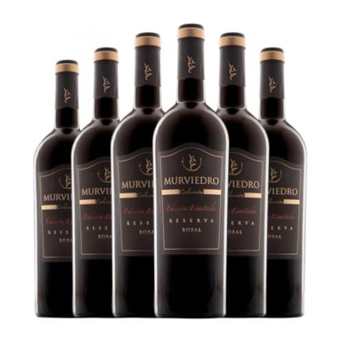 Murviedro Colección Bobal Utiel-Requena Reserve 75 cl Rotwein (Karton mit 6 Flaschen von 75 cl) von Bodegas Murviedro