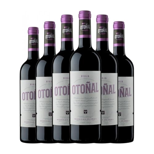 Olarra Otoñal Tinto Rioja 75 cl Rotwein (Karton mit 6 Flaschen von 75 cl) von Bodegas Olarra