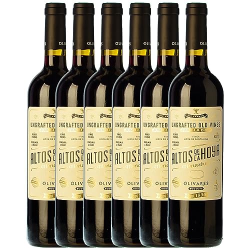 Olivares Alto de la Hoya Jumilla 75 cl (Schachtel mit 6 Flaschen von 75 cl) von Bodegas Olivares