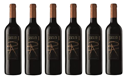 6x 0,75l - 2021er - Bodegas Pagos de Araíz - Crianza - Navarra D.O.P. - Spanien - Rotwein trocken von Bodegas Pagos de Araíz