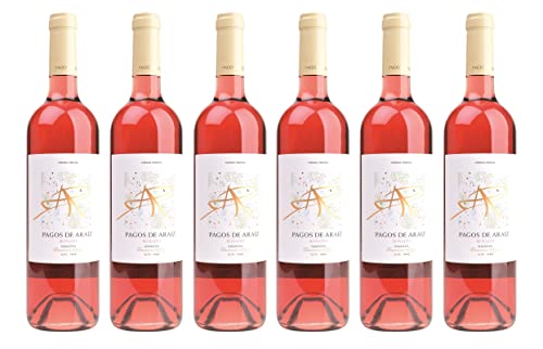 6x 0,75l - 2023er - Bodegas Pagos de Araíz - Rosado - Navarra D.O.P. - Spanien - Rosé-Wein trocken von Bodegas Pagos de Araíz