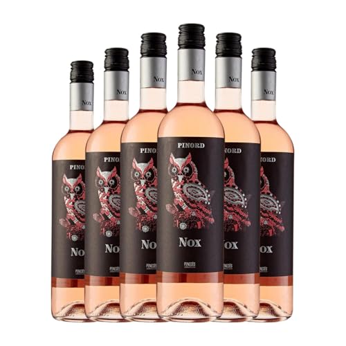 Pinord NOX Seducción Penedès Jung 75 cl Rosé-Wein (Karton mit 6 Flaschen von 75 cl) von Bodegas Pinord