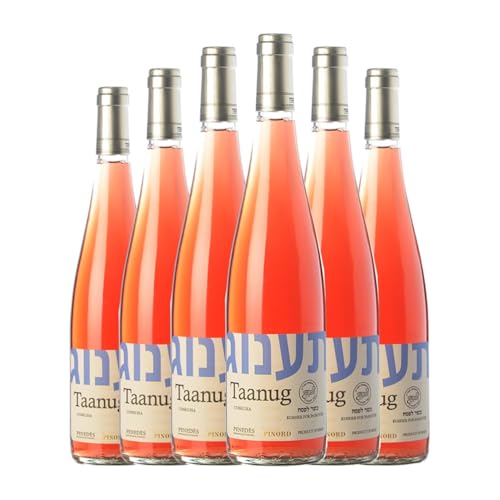 Pinord Taanug Tempranillo Penedès 75 cl Rosé-Wein (Karton mit 6 Flaschen von 75 cl) von Bodegas Pinord