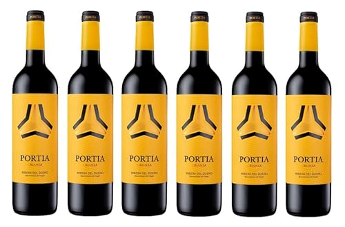 6x 0,75l - 2021er - Bodegas Portia - Crianza - Ribera del Duero D.O.P. - Spanien - Rotwein trocken von Bodegas Portia