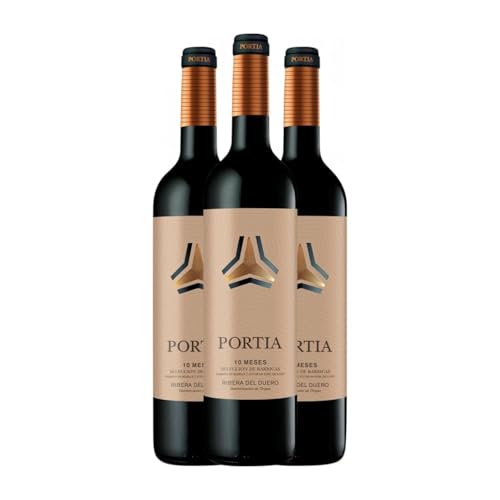 Portia Faustino Tempranillo Catalunya 75 cl Rotwein (Karton mit 3 Flaschen von 75 cl) von Bodegas Portia