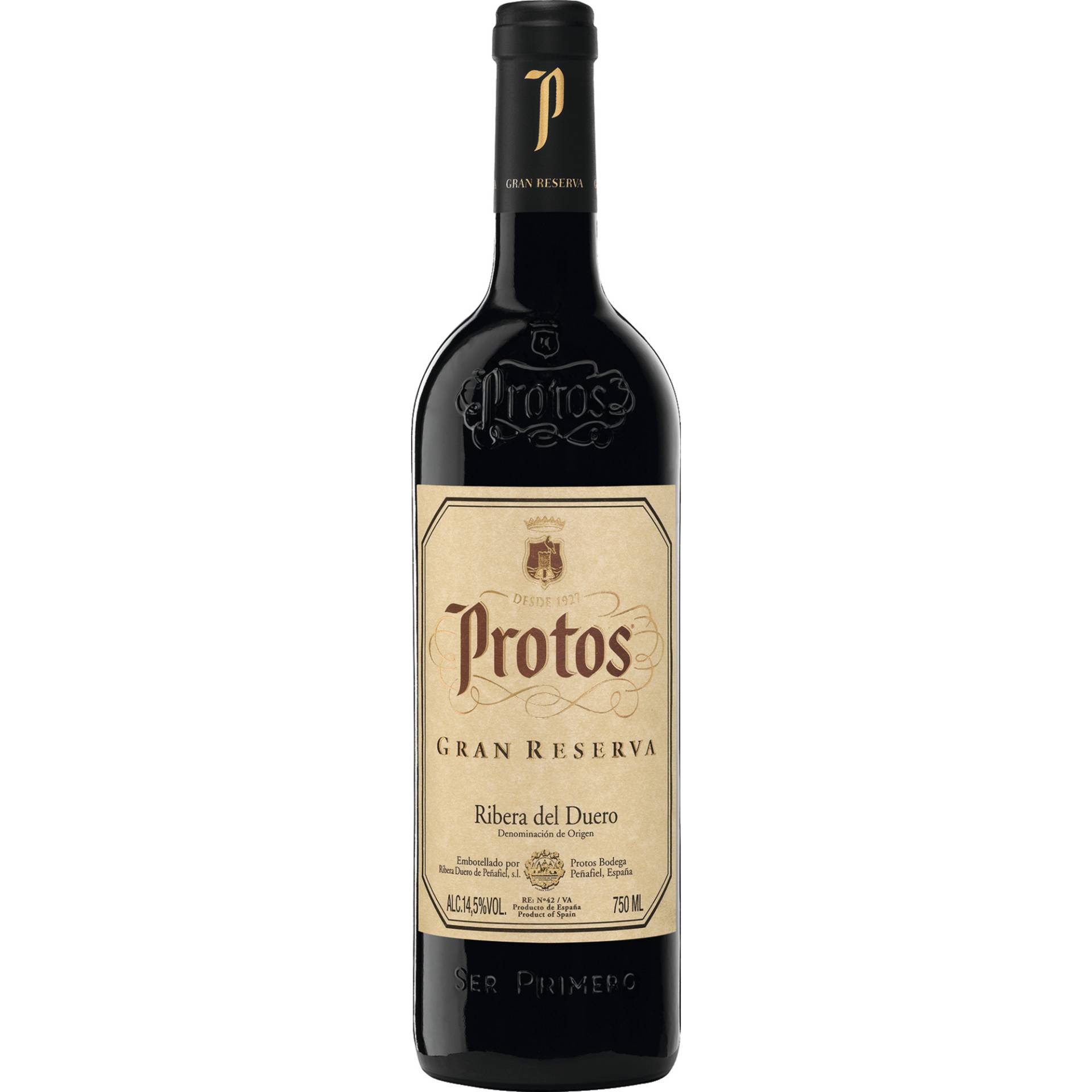 Protos Gran Reserva, Ribera del Duero DO, Holzkiste, Kastilien - León, 2016, Rotwein von Bodegas Protos,47300,Penafiel,Spanien