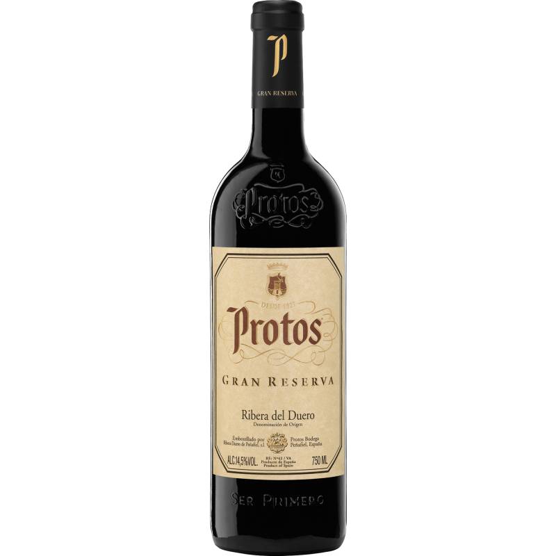 Protos Gran Reserva, Ribera del Duero DO, Kastilien - León, 2015, Rotwein von Bodegas Protos 47300 Penafiel Spanien