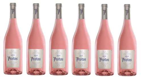 6x 0,75l - 2021er - Bodegas Protos - Aire de Protos - Rosado - Castilla y León I.G.P. - Spanien - Rosé-Wein trocken von Bodegas Protos