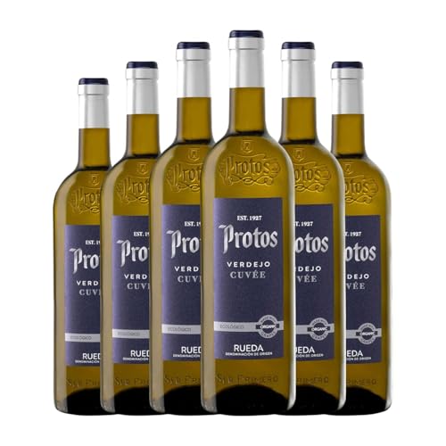 Protos Cuvée Verdejo Rueda 75 cl Weißwein (Karton mit 6 Flaschen von 75 cl) von Bodegas Protos