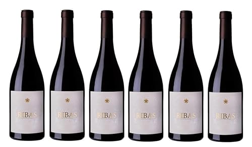 6x 0,75l - 2021er - Bodegas Ribas - Ribas Negre - Vi de la Tierra de Mallorca I.G.P. - Balearen - Spanien - Rotwein trocken von Bodegas Ribas