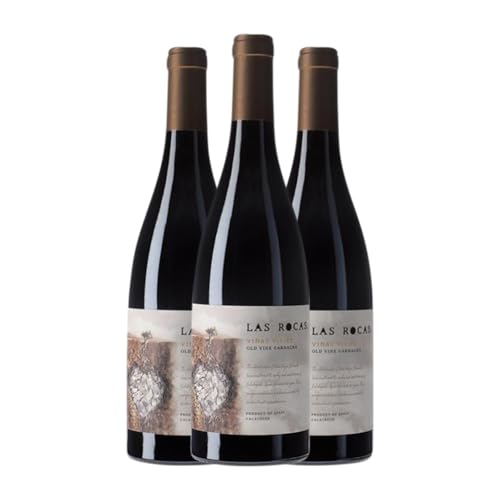 San Alejandro Las Rocas Viñas Viejas Grenache Calatayud 75 cl Rotwein (Karton mit 3 Flaschen von 75 cl) von Bodegas San Alejandro