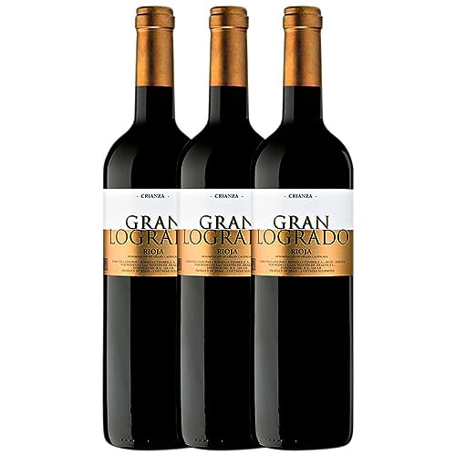 San Martín de Ábalos Gran Logrado Rioja Alterung 75 cl (Schachtel mit 3 Flaschen von 75 cl) von Bodegas San Martín de Ábalos