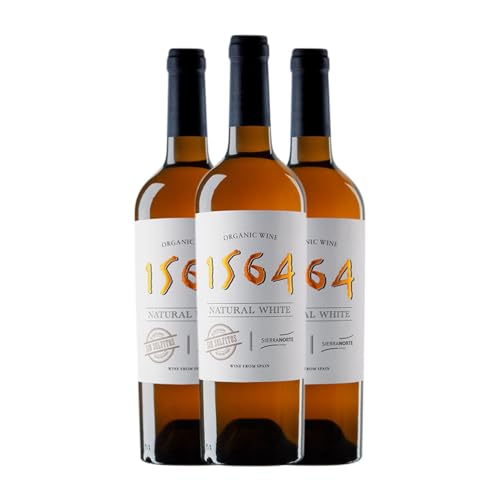 Sierra Norte 1564 Natural White Verdejo 75 cl (Schachtel mit 3 Flaschen von 75 cl) von Bodegas Sierra Norte